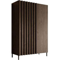 Meubella - Dressoir Paz - Donker eiken - 92 cm