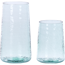 Beliani KULCHE - Decovaas-Transparant-Glas