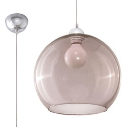 Hanglamp minimalistisch ball grafiet