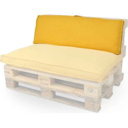 Palletkussen Luana 40x120 cm yellow gold