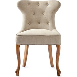 Riviera Maison George Dining Chair, linen, flax