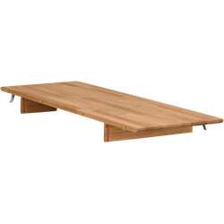 Filippa houten verlengstuk naturel voor ovale Filippa eettafel - 40 cm