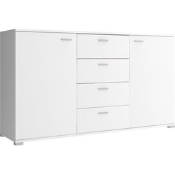 Meubella Dressoir Dento - Wit - 150 cm