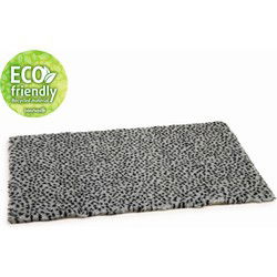 Hondenmat poly 121x78x3cm zwrt grs
