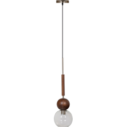 BePureHome Babble Hanglamp - Glas - Bruin - 52x18x18