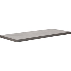 Industriële tafelblad betonlook - 240 x 100 cm - Bladdikte 5 cm
