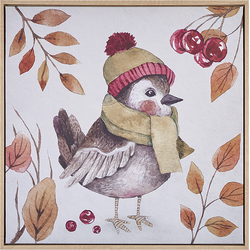 CASTRO - Wanddecoratie - Meerkleurig - Polyester