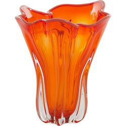 Light & Living - Vaas KAZUNO - Ø22x27cm - Oranje