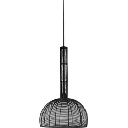 Light&living D - Hanglamp Ø38,5x70 cm TARTU mat zwart