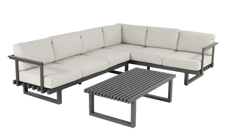 Calabria Lounge Corner Set 1 box set, KD legs - 