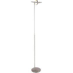 Staande lamp | Modern | Steinhauer Zenith LED – Staal| vloerlampen woonkamer | dimbaar