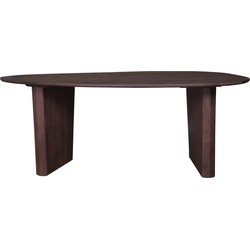 Eettafel Rudo 220 x 110 cm - Espresso Mangohout