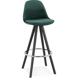 Halfhoge snackkruk SPIRIT 41x41x87 cm Groen