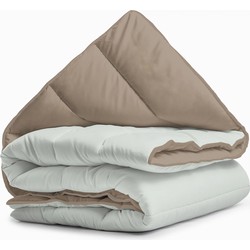 Zavelo Easy All-in-one-Dekbed Nougat/Misty-1-persoons (140x200 cm)