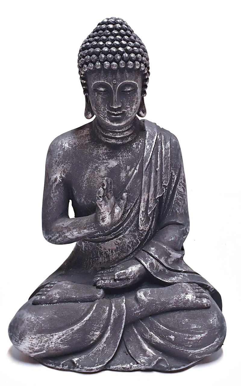 Uitrusten Speciaal Meerdere Boeddha beeld zilver kleur | 60 cm Boeddhabeeld | Inspiring Minds -  Inspiring Minds - | HomeDeco.nl