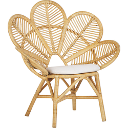 Beliani FLORENTINE - Fauteuil-Natuurlijk-Rotan