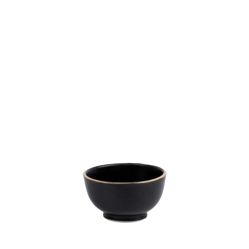 bowl black/gold S-M - (M) medium - 