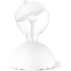 Move Me tafellamp Bumb - wit / Sphere 5,5W - wit