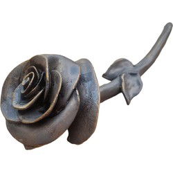 Roos van Keramiek - Keramisch - Cadeau Geschenk Afscheid Relatie Geschenk - 25 x 10 x 10 cm