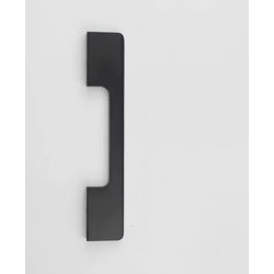 Deurgreep Agnes - zwart - 96 mm - Industrieel - Handgreep - Kastgreep - Ladegreep