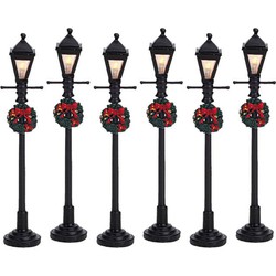 Gas lantern street lamp