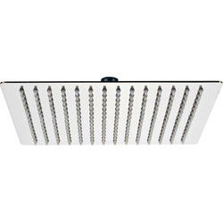 Luzzo® Regendouchekop  Ø30 cm Hoofddouche Vierkant RVS Ø30 cm - Douchekop extra Plat - Chroom