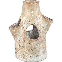 PTMD Vaas Marshali - 14x13x18 cm - Keramiek - Creme