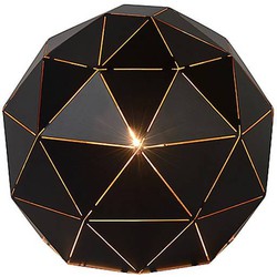 Tafellamp sfeer zwart-goud of wit 25 cm Ø