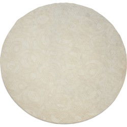 Riviera Maison Delfina Rug, dia 390 cm, cream