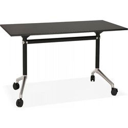 FLEXO klapbureau 140x70x73 cm Zwart