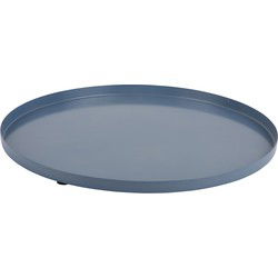 Present Time - Dienblad Servir Rond Medium - Classic blue