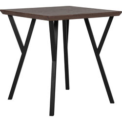 Beliani BRAVO - Eettafel-Donkere houtkleur-MDF