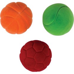 Rubbabu Rubbabu - Set 3 mini sportballen