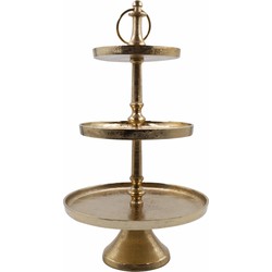 Lolaa Etagere Tesh 3 lagen goud 40cm