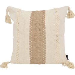 Sierkussen Bibi Jute | 45 x 45 cm | Katoen/Jute