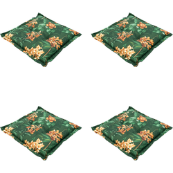 Madison -  Zitkussen Lua green - Ca. 50x50 cm - Set van 4