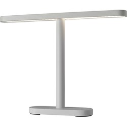 Meridian grote witte binnen/buitenlamp - acculamp - dimbaar - oplaadbaar 