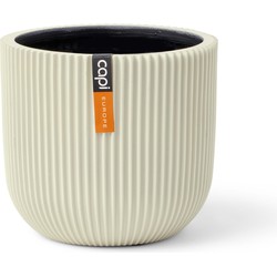 Pot bol Groove H20.8 cm beige - Capi Europe