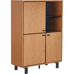 Beliani PARAMOUNT - Sideboard-Lichte houtkleur-Vezelplaat