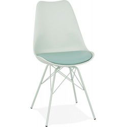 BYBLOS design stoel 55x45x83 cm Groen