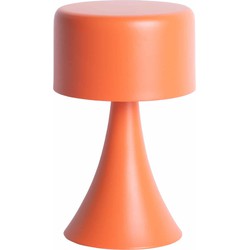 Tafellamp Nora Led - Oranje - 12.5x12.5x21cm