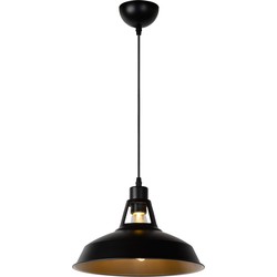 Bizzy hanglamp diameter 31 cm 1xE27 zwart