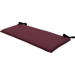 Madison - Bankkussen 110x48 - Rood - Bordeaux Recycled Canvas