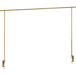 HIXA Tafelklem - Decoratieframe - Goud - Verstelbaar - 135 tot 250 cm - Metaal - Tafelrek