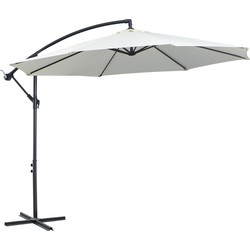 Zweefparasol 300 cm Rond - Creme
