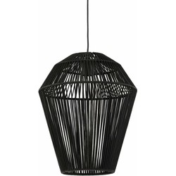 Hanglamp Deya - Zwart - Ø38cm