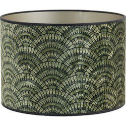 Light & Living - Lampenkap CHICA - Ø30x21cm - Groen