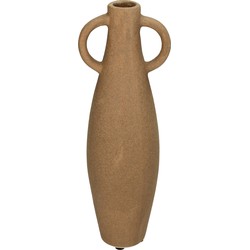 Vase keramik braun 8,5x6,5x25 cm - HD Collection