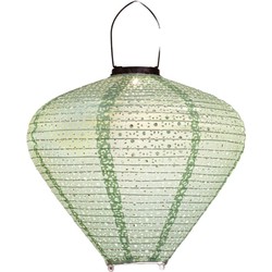 Solar Lampion 33 x 29 cm Sage Groen