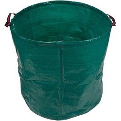 Opvouwbare tuinafvalzak - groen - 272 liter - 69 x 70 cm- tuinopruimer - Tuinafvalzak